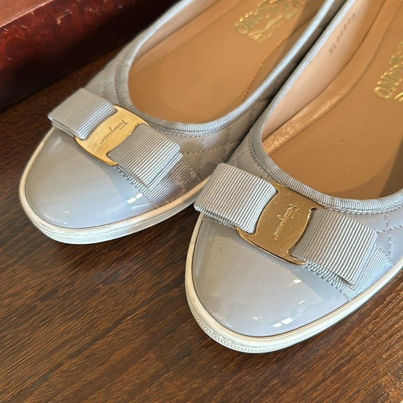 Salvatore Ferragamo Varina Quilted leather Ballet Flats - Picture 4 of 8